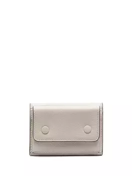 Maison Margiela бумажник с декоративной строчкой, нейтральный цвет
