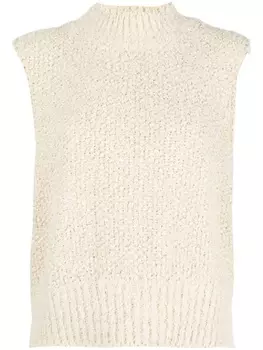 Maison Margiela джемпер без рукавов, нейтральный цвет