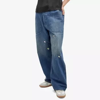 Maison Margiela Джинсы Carpenter, зеленый