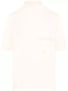 Maison Margiela футболка Handwritten, белый