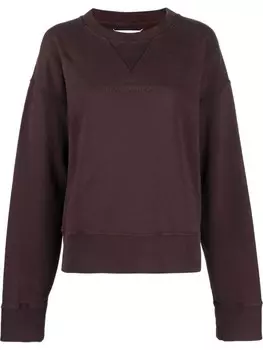 Maison Margiela футболка из органического хлопка, красный