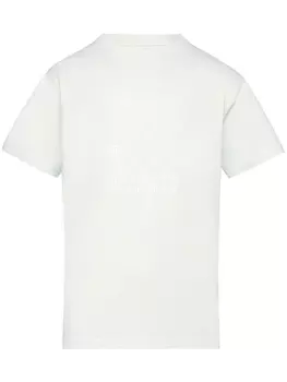 Maison Margiela футболка Numeric с логотипом, белый