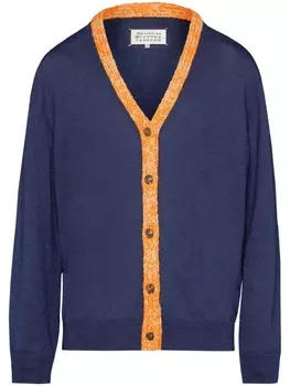 Maison Margiela кардиган Recycled, синий
