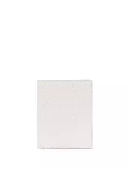 Maison Margiela картхолдер с декоративной строчкой, белый