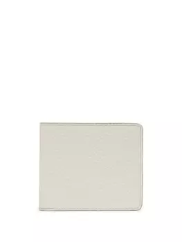 Maison Margiela картхолдер с декоративной строчкой, белый