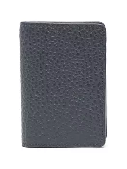 Maison Margiela картхолдер с декоративной строчкой, синий