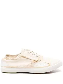 Maison Margiela кеды Inside-Out из канваса, нейтральный цвет