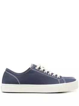 Maison Margiela кеды Tabi из канваса, синий