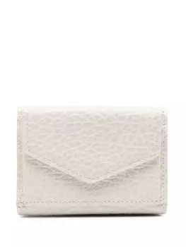 Maison Margiela кошелек-конверт с логотипом, белый