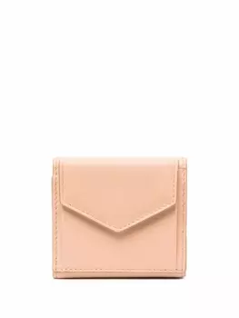 Maison Margiela кошелек с декоративной строчкой, нейтральный цвет