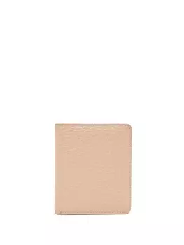 Maison Margiela кошелек с декоративной строчкой, нейтральный цвет