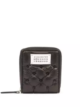 Maison Margiela кошелек с круговой молнией, коричневый