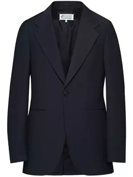 Maison Margiela костюм с однобортным пиджаком, синий