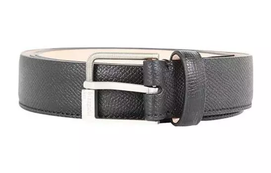 Maison Margiela Кожаный ремень мужской черный