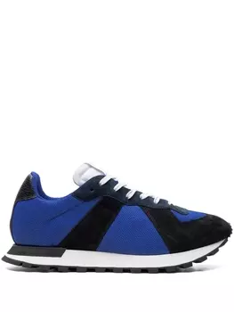 Maison Margiela кроссовки Replica Runner "Black/Blue", черный