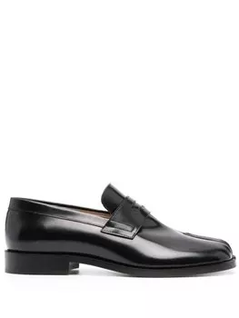 Maison Margiela лоферы Tabi, черный