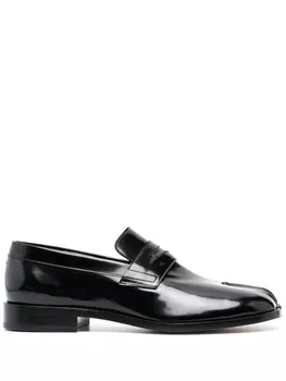 Maison Margiela лоферы Tabi, черный