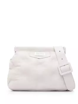 Маленькая сумка на плечо Maison Margiela Glam Slam Classique, нейтральный цвет