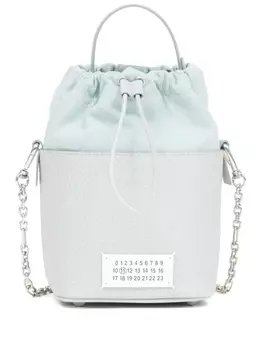 Маленькая сумка-ведро Maison Margiela 5AC, серый