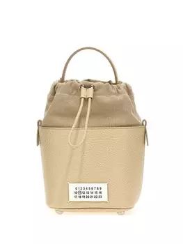 Maison Margiela маленькая сумка-ведро 5AC, нейтральный