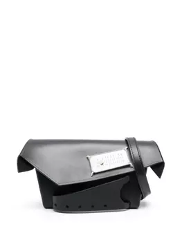 Maison Margiela маленький клатч Snatched Classique, черный