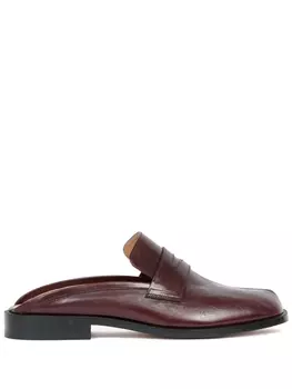 Maison Margiela мюли Tabi, красный