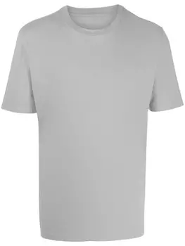 Maison Margiela однотонная футболка, серый