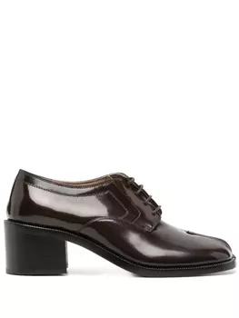 Maison Margiela оксфорды Tabi 60, коричневый