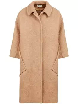 Maison Margiela пальто оверсайз, нейтральный цвет