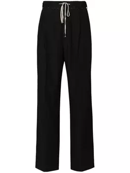 Maison Margiela прямые брюки, черный