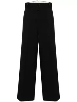 Maison Margiela прямые брюки La Casquette Artichaut, черный