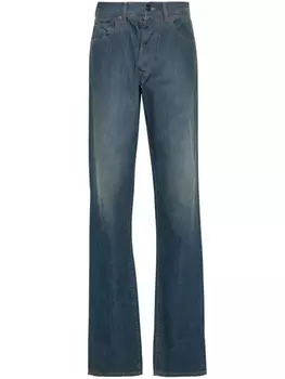 Maison Margiela прямые джинсы, синий