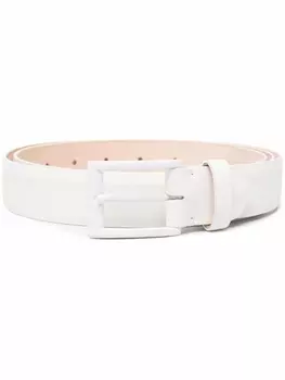 Maison Margiela ремень с пряжкой, белый