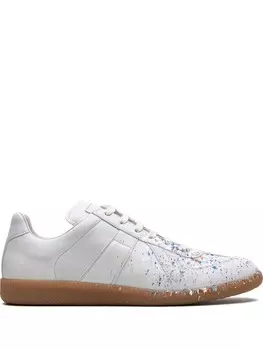 Maison Margiela реплика кроссовок "Light Grey Splatter", белый