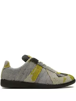 Maison Margiela реплика кроссовок "Snakeskin", серый