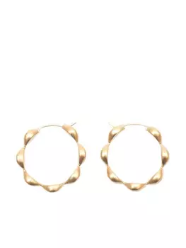 Maison Margiela серьги-кольца Timeless, золотой