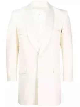 Maison Margiela шерстяной пиджак, белый