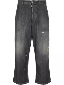 Maison Margiela широкие джинсы, серый