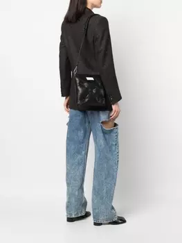 Maison Margiela стеганая сумка через плечо Glam Slam, черный