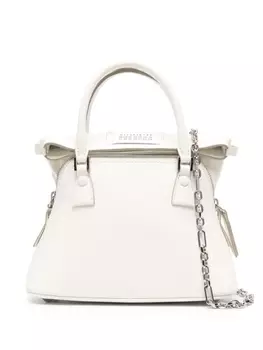 Maison Margiela сумка 5AC Classique размера микро, нейтральный цвет