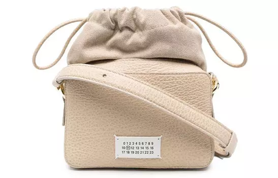 Maison Margiela Сумка через плечо 5AC из коровьей кожи, мужская, цвет "чайный коричневый"