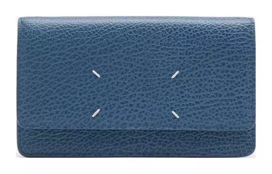 Maison Margiela Сумка через плечо Tubas из коровьей кожи, женская, сланцево-синяя