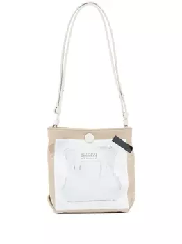 Сумка-тоут Maison Margiela 5AC с принтом, нейтральный цвет