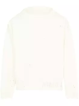 Maison Margiela толстовка Handwritten, белый