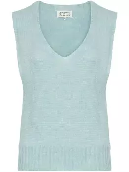 Maison Margiela топ Fussbett, синий