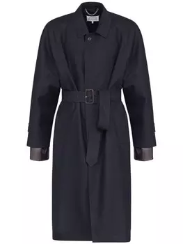Maison Margiela тренч с поясом, черный