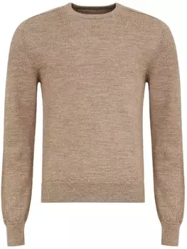 Maison Margiela трикотажный кардиган с нашивками на локтях, нейтральный цвет