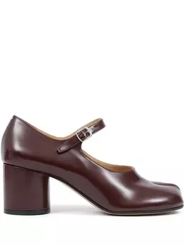 Maison Margiela туфли Мэри Джейн Tabi 60, красный