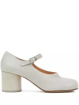 Maison Margiela туфли Мэри Джейн Tabi 60, серый