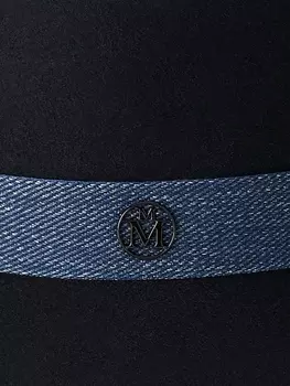 Maison Michel панама Arsene с логотипом, черный